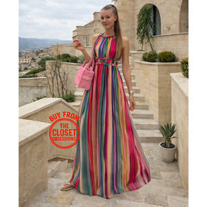 RARE!!! MANGO BLOGGER FAVE!!! Printed Maxi Dress NWT